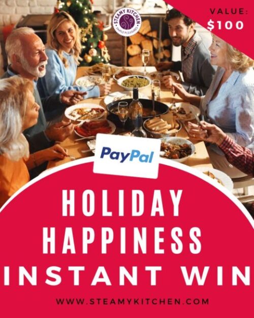 holiday happiness paypal instant win