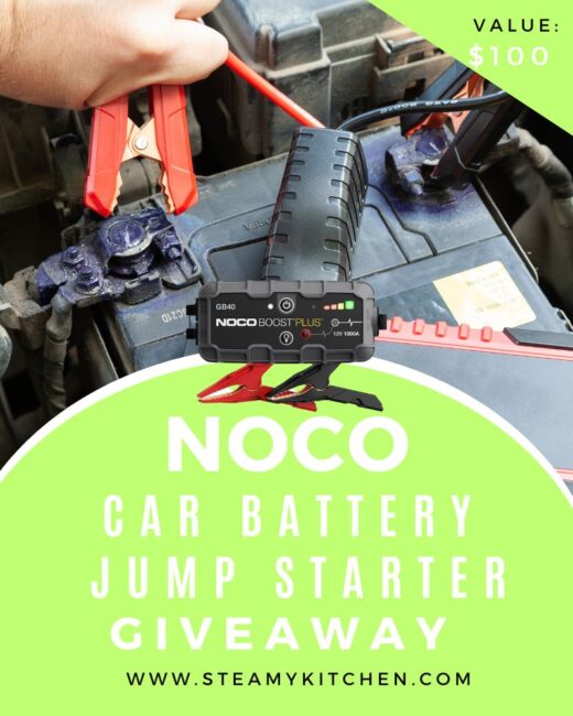 NOCO Boost Car Battery Jump Starter Giveaway