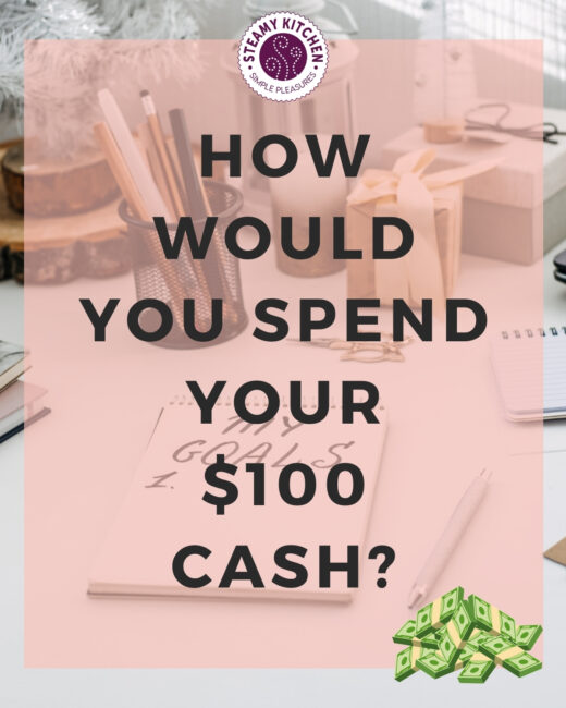 new year, new you $100 cash giveaway how to spend image