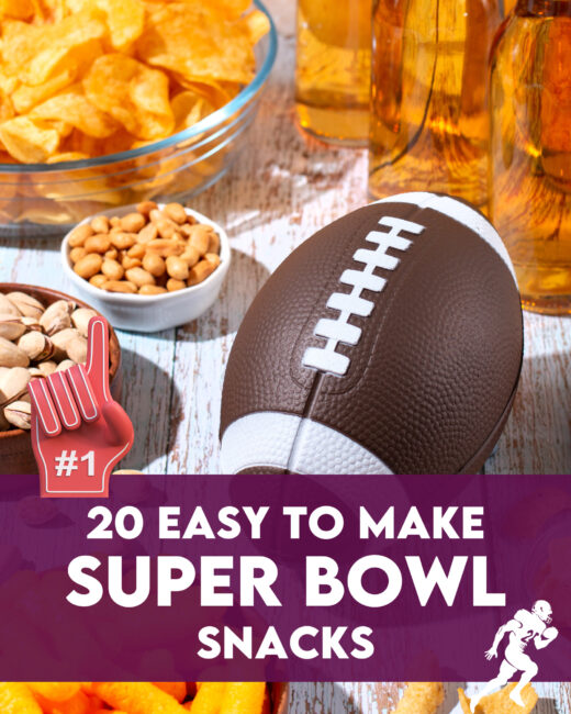 20 Easy To Make Super Bowl Snacks