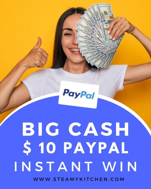 big cash $10 paypal instant win