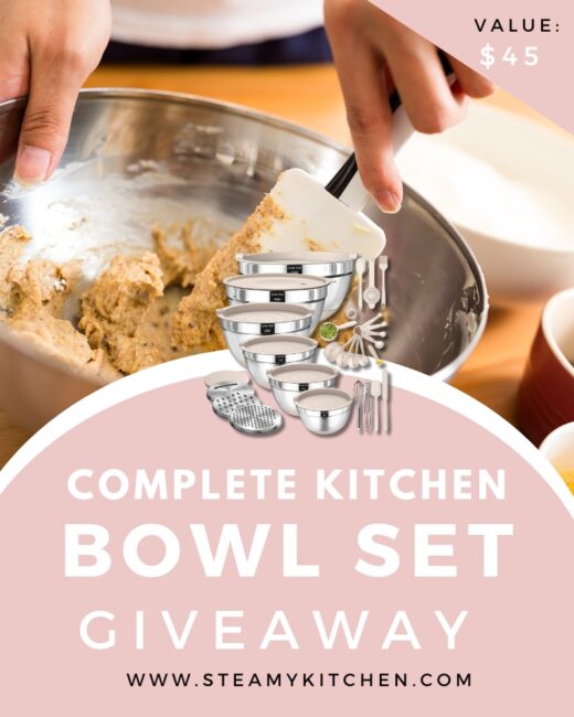 complete kitchen bowl set giveaway