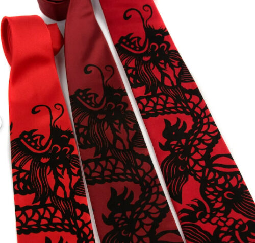 Lunar New Year gift necktie