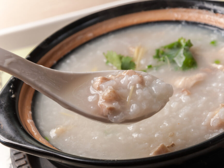 Unlucky Chinese New Year congee