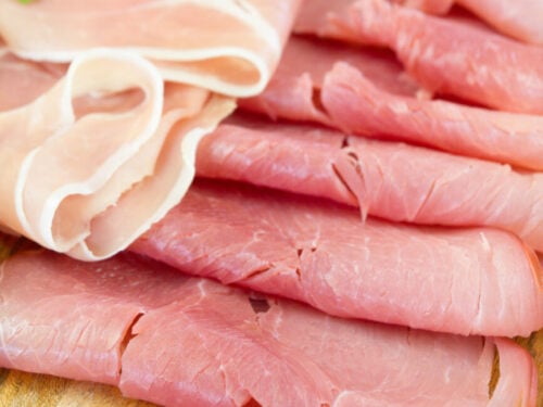 Layers of lunch meat