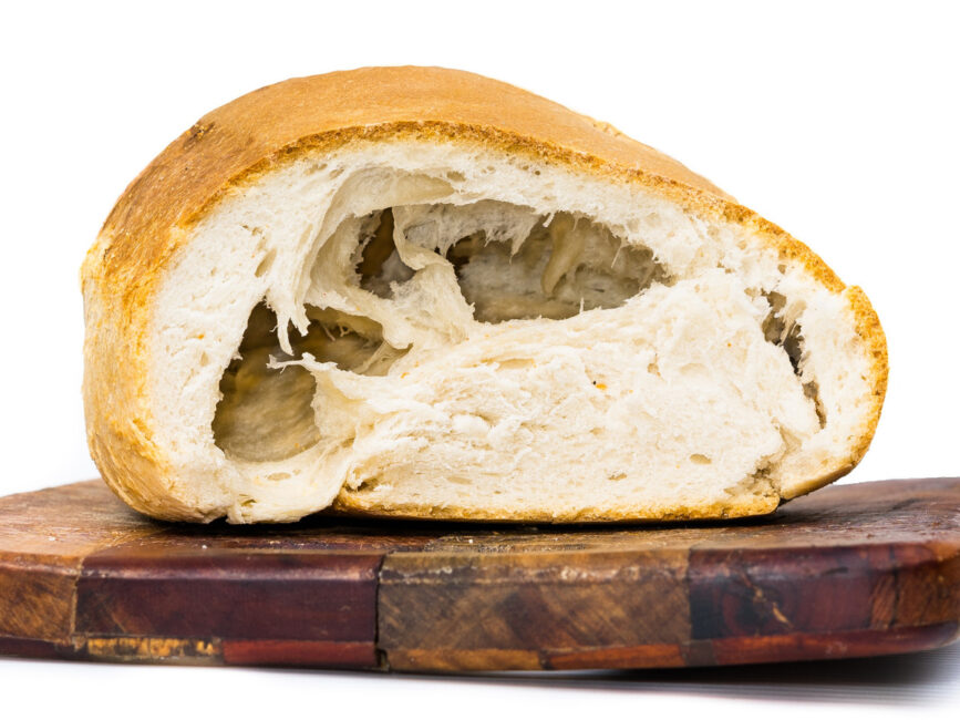 Unlucky Chinese New Year hollow bread