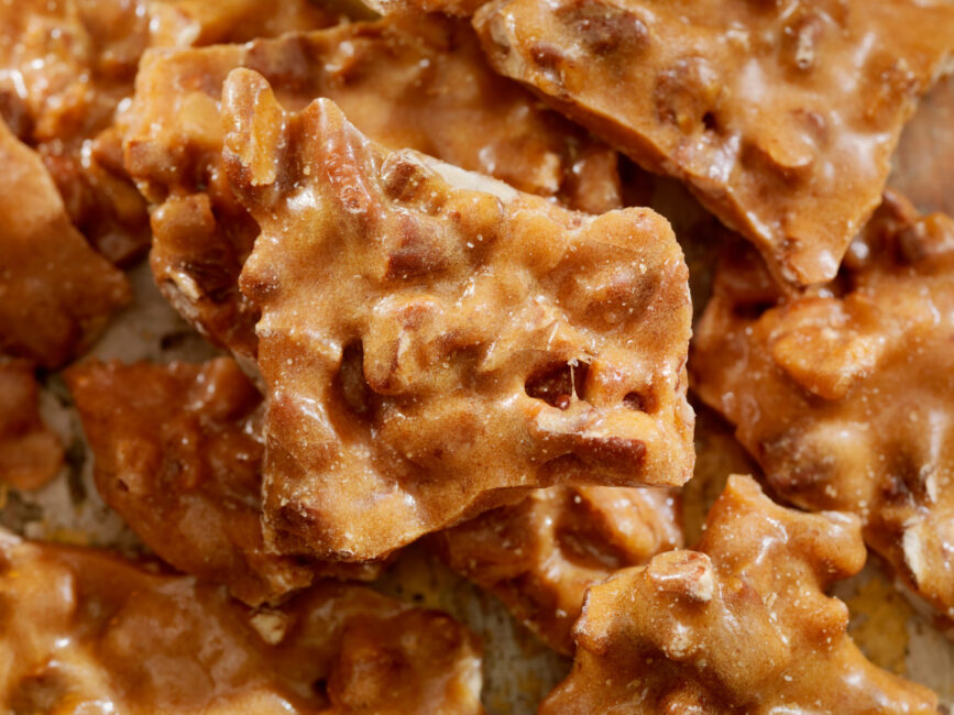Chinese New Year peanut brittle