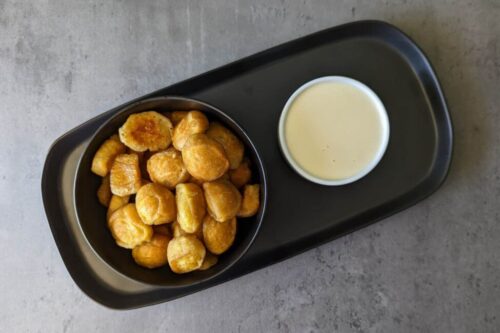 Soft pretzel bites and beer cheese is going to be a hit for Super Bowl Sunday