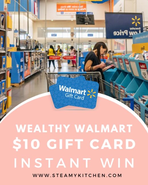 Wealthy Walmart $10 Gift Cards Instant WinEnds Tomorrow!