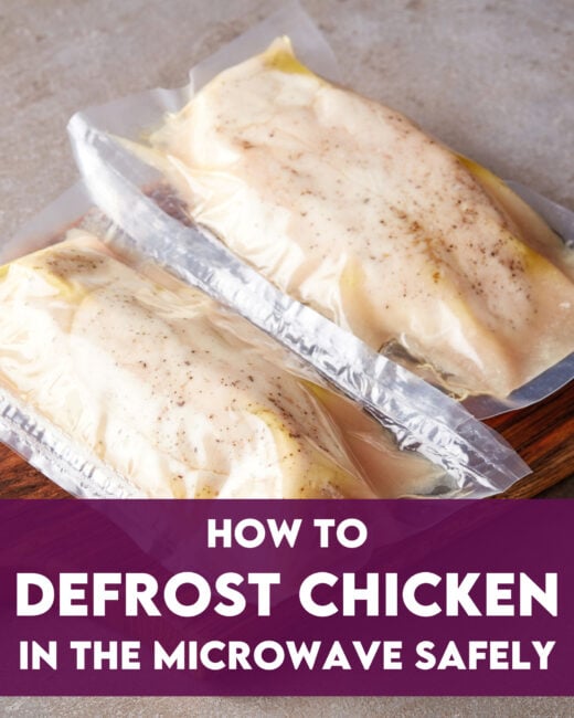 How to Defrost Chicken in the Microwave Safely