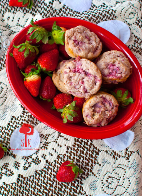Strawberry Love Muffins