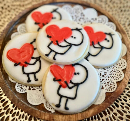 Here's My Heart Sugar Cookies