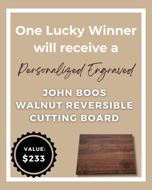 cuttingboard.com review & giveaway one lucky winner