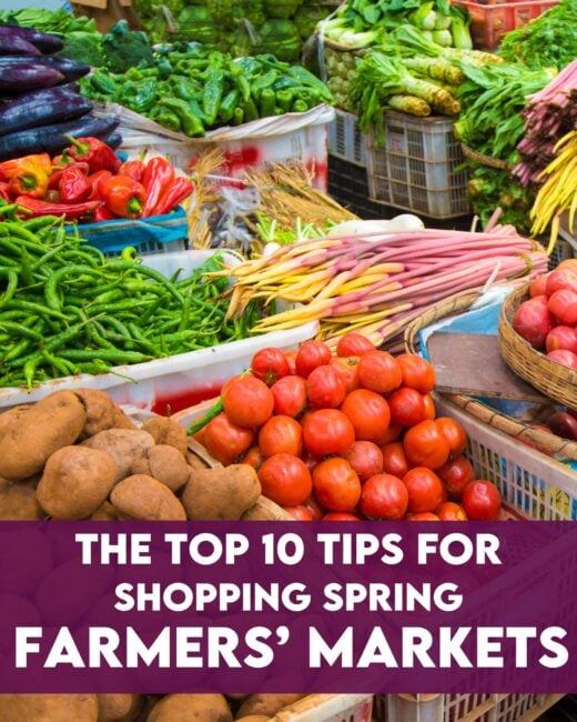 The Top 10 Tips for Shopping Spring Farmers' Markets
