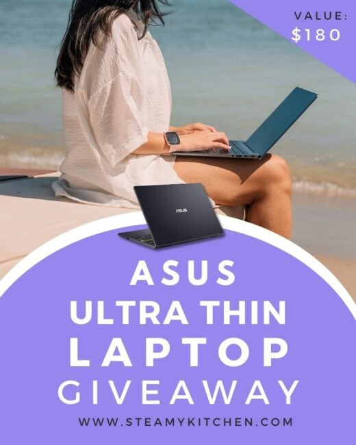 ASUS Ultra Thin Laptop GiveawayEnds in 90 days.
