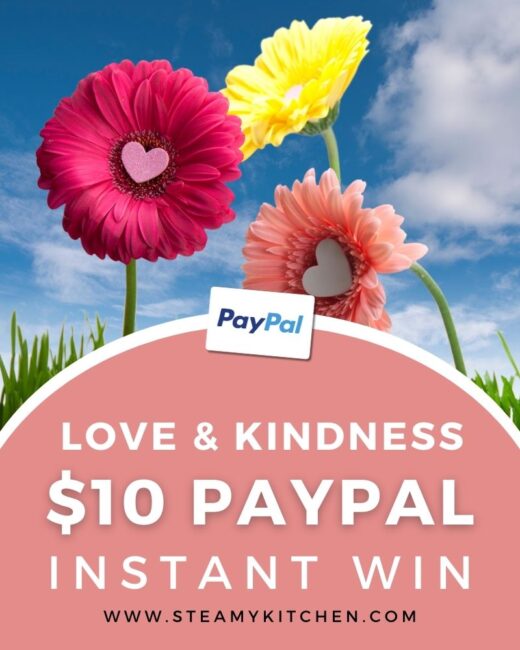Love & Kindness $10 Paypal Cash Instant WinEnds in 85 days.