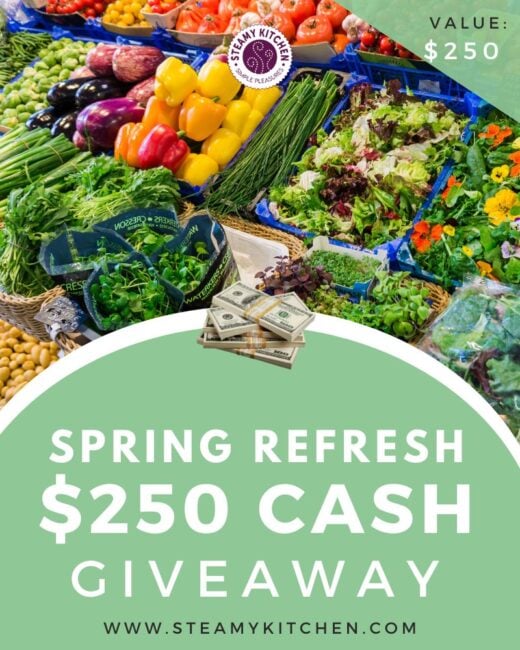 Spring Refresh $250 Cash Giveaway Ends in 77 days.