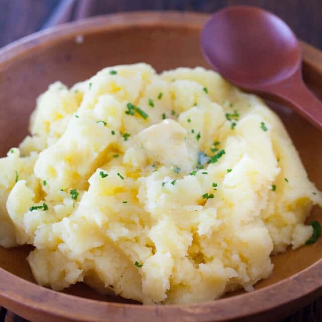 mashed potatoes without milk recipe