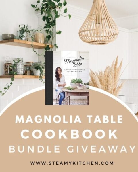 Magnolia Table Cookbook Giveaway • Steamy Kitchen Recipes Giveaways