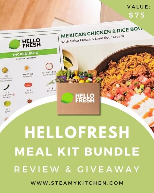 HelloFresh Review & Giveaway
