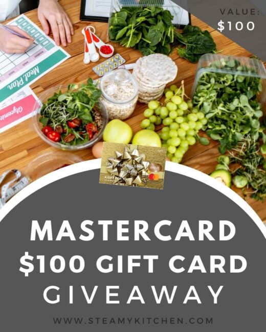 $100 Mastercard Gift Card Giveaway Ends in 12 days.