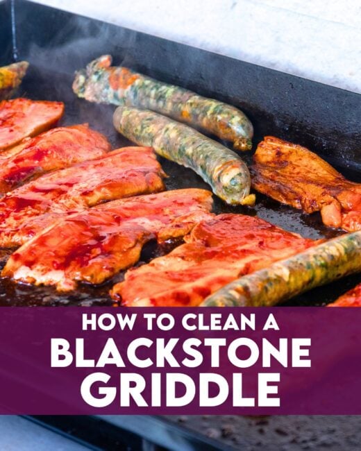 The Best Guide on How To Clean a Blackstone Griddle • Steamy Kitchen Recipes Giveaways