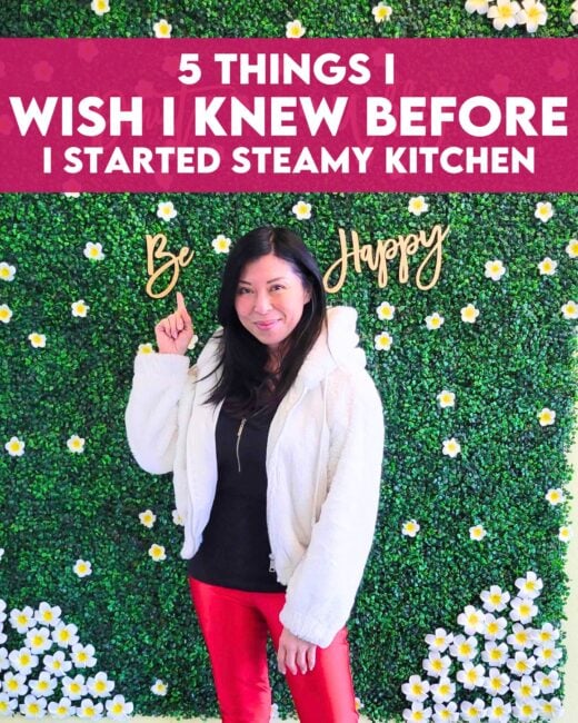 5 Things I Wish I Knew Before I Started Steamy Kitchen