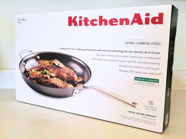 KitchenAid NITRO Carbon Steel Pan Box