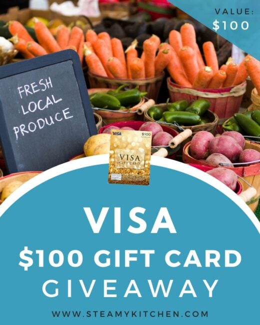$100 Visa Gift Card GiveawayEnds in 77 days.