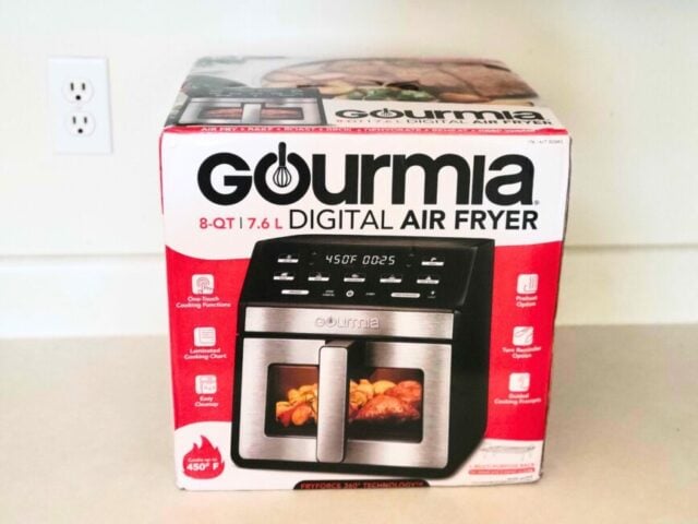 Gourmia Digital Air Fryer Box