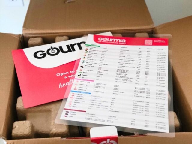 Gourmia air fryer unboxing