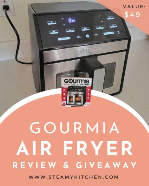 Gourmia AirFryer Review & GiveawayEnds in 54 days.