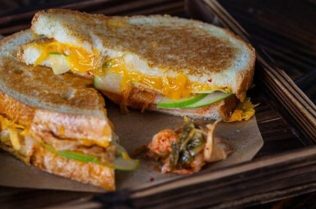 grilled kimcheese sandwich