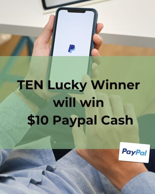 paypal instant win ten winners