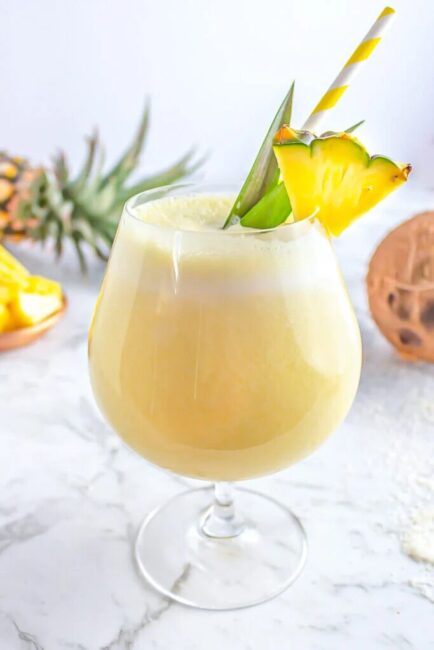 Piña Colada Mocktail by Nat of The Mindful Mocktail