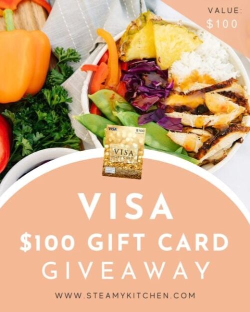 Visa $100 Gift Card GiveawayEnds in 18 days.