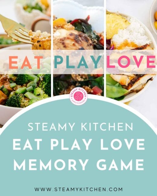 Steamy Kitchen Memory Game