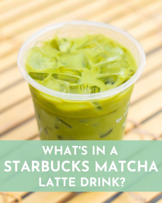 What’s in a Starbucks Green Tea Matcha Latte Drink?