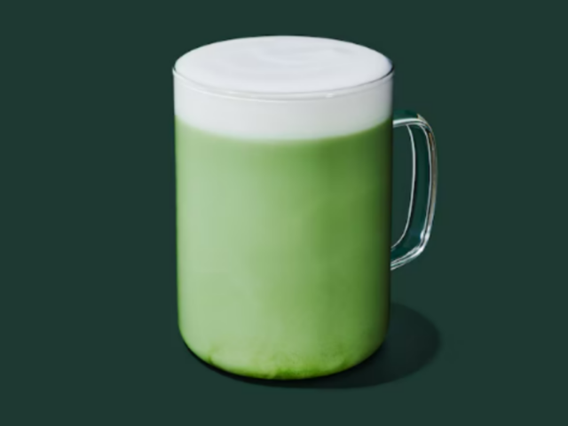 starbucks blistery  matcha latte