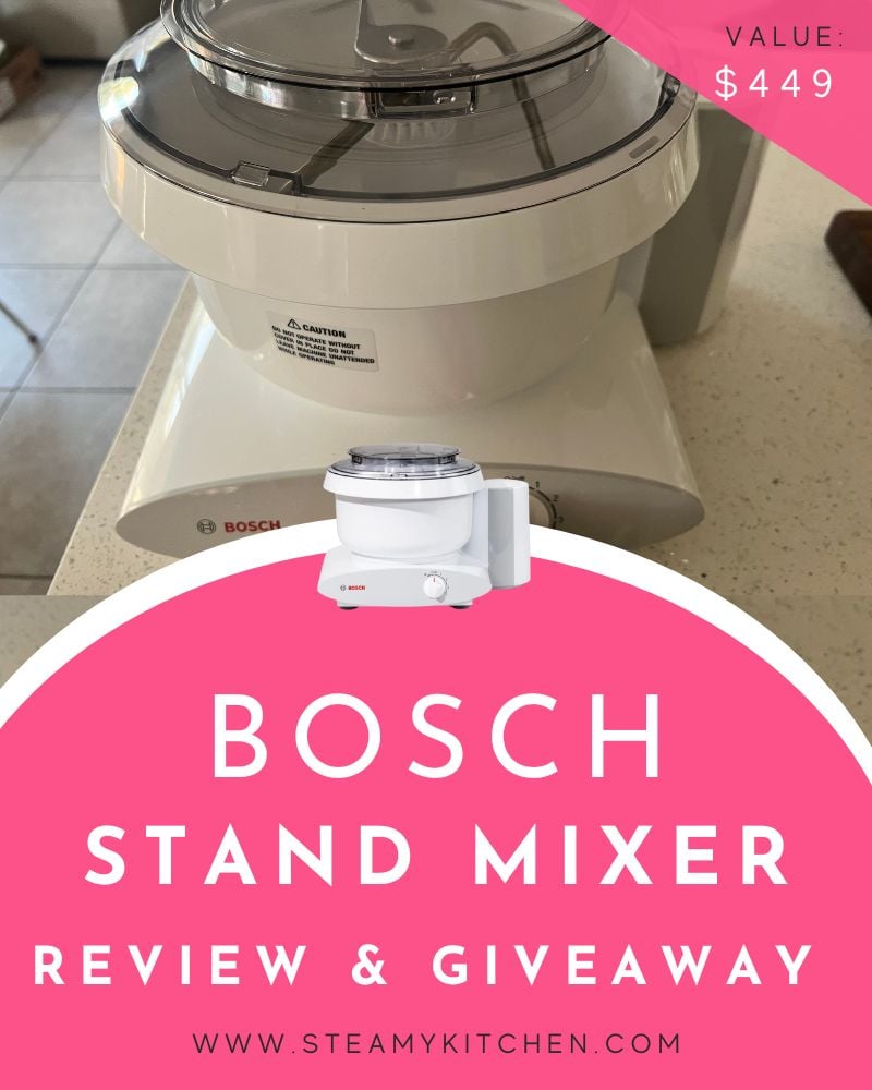 Bosch Universal Plus Kitchen Stand Mixer Review and GiveawayEnds in 67 days.