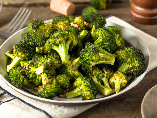 broccoli on a plate