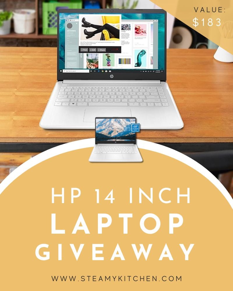 HP 14 inch Laptop GiveawayEnds in 65 days.