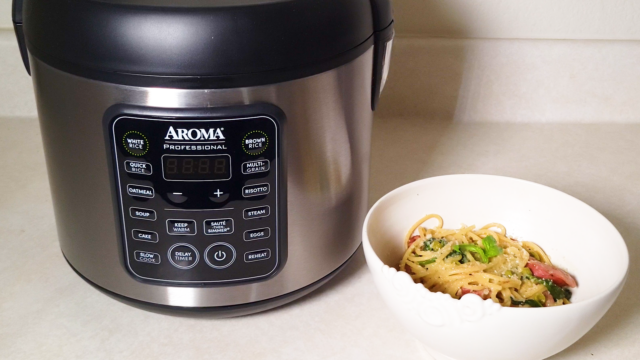 Aroma Multicooker and meal