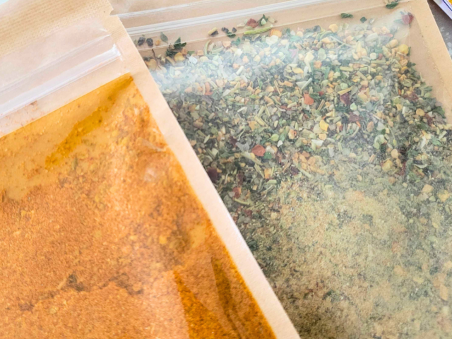 Spices Closeup