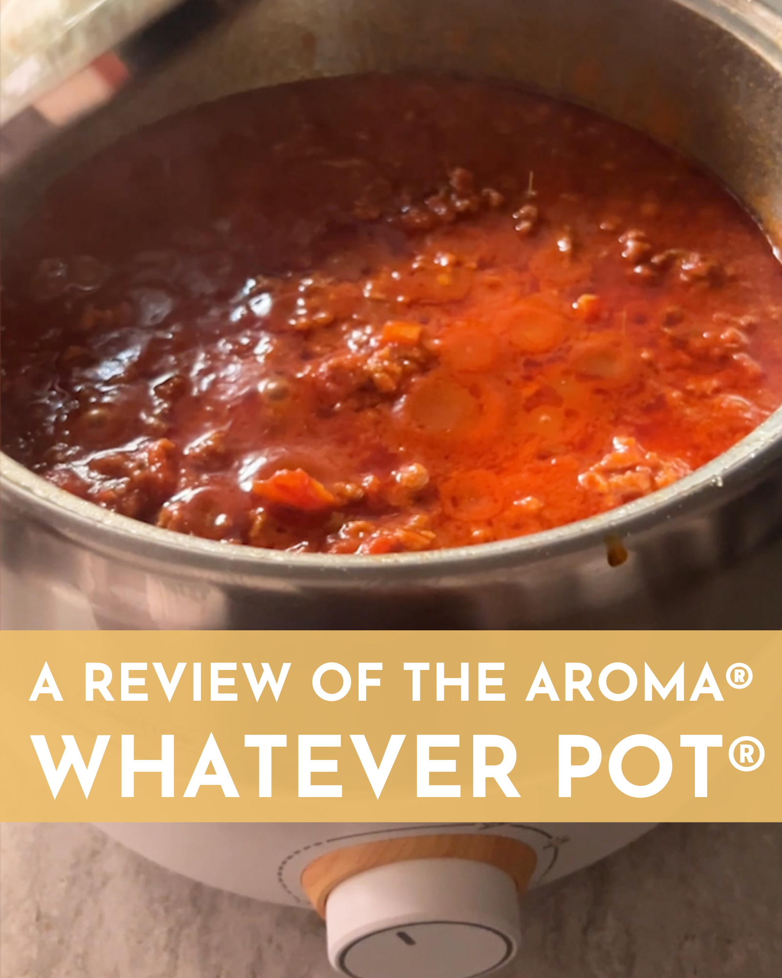 Aroma® Whatever Pot®: The Best Home Hot Pot Cooker