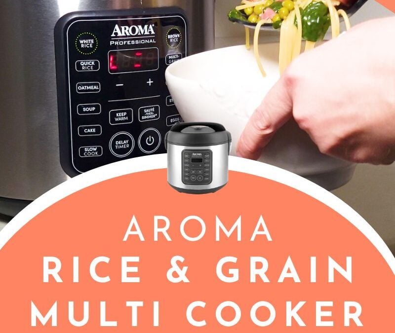 Aroma Rice & Grain Multicooker Review and GiveawayEnds in 68 days.