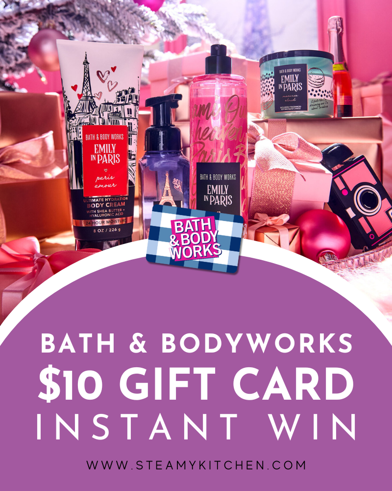 bath and body works $10 giftcard instant win