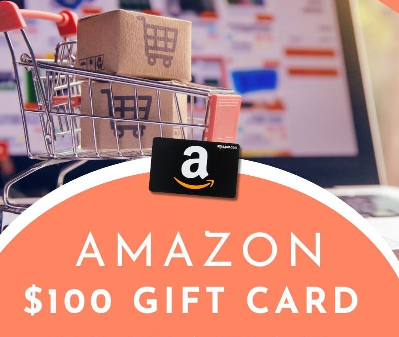 Amazon Gift Card $100 GiveawayEnds in 81 days.