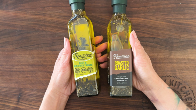 Benissimo Roasted Garlic and Basil Oils