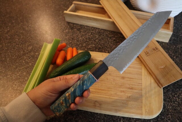 Seki Kyuba KATA Chef’s Knife Bunka Steamy Kitchen Revie